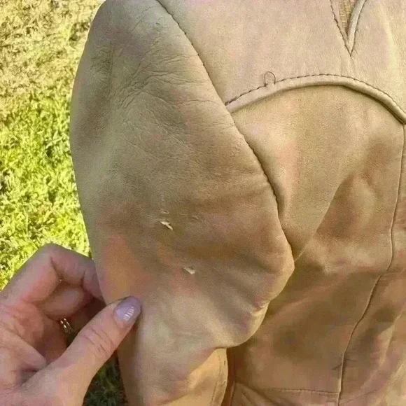 Ms. Pioneer Albuquerque leather jacket. Size 10. Vintage rockabilly western - Picture 9 of 15